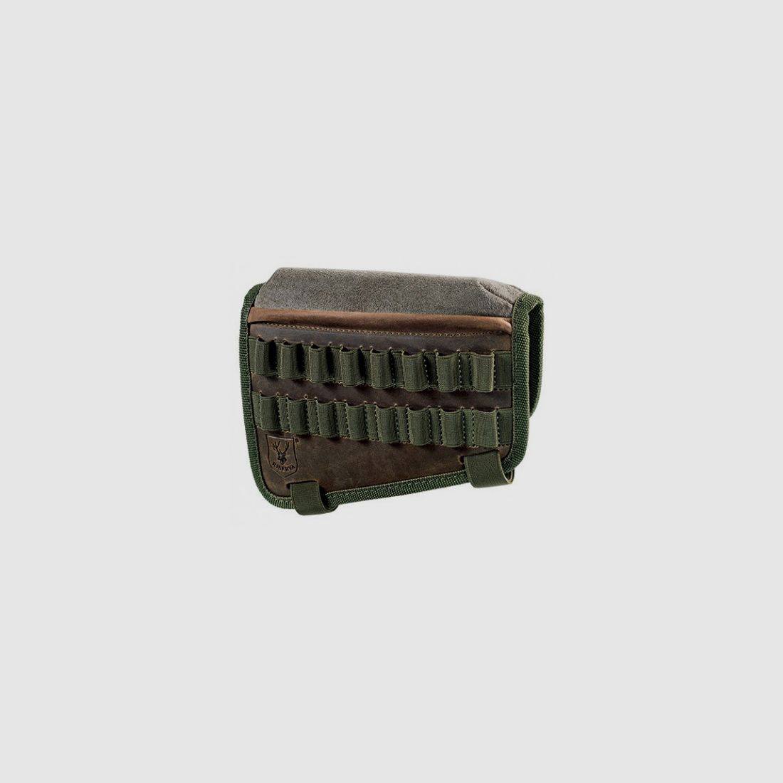 Optische Ausrichtung für Schaft Büchse aus grünem Cordura Riserva Mod. R1705, Bild 1 von 2