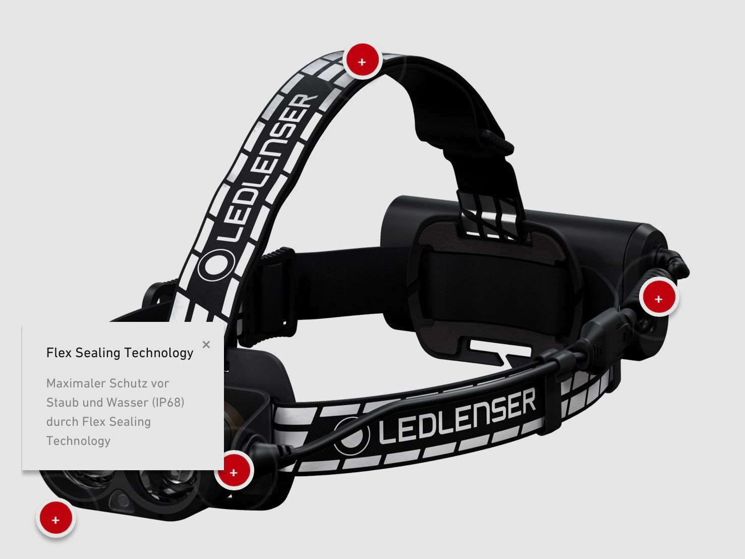 Ledlenser 502198 H19R Signature Hoofdlamp 4000 Lumen 330 m bereik