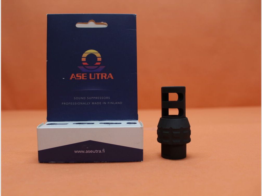 ASE Utra ASE Utra BoreLock Muzzle Brake .30/ .338 (AU748) Stahl phosphatiert (M18x1)