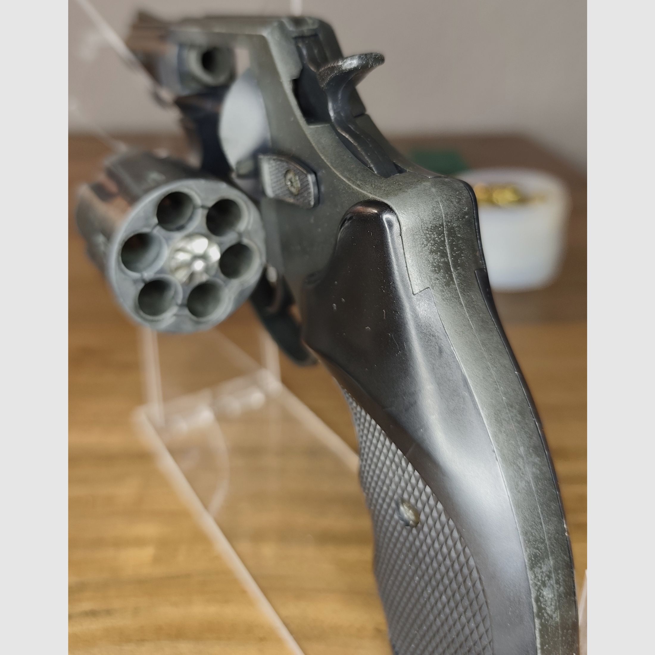 Röhm RG 89 PTB 451 9mm revolver New Year's set 40xpyro effects + 50 shots ammunition