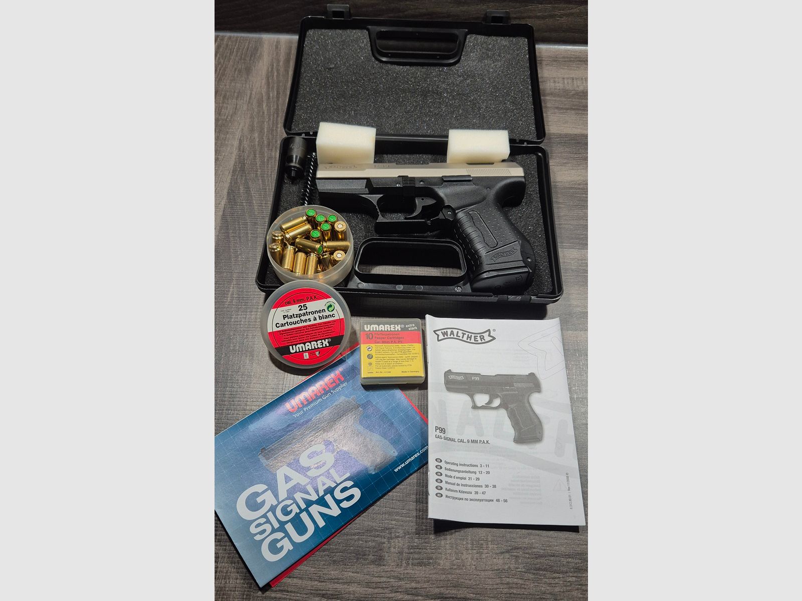 Walther P99 blank firing pistol 9mm PAK *** NEW*** VB