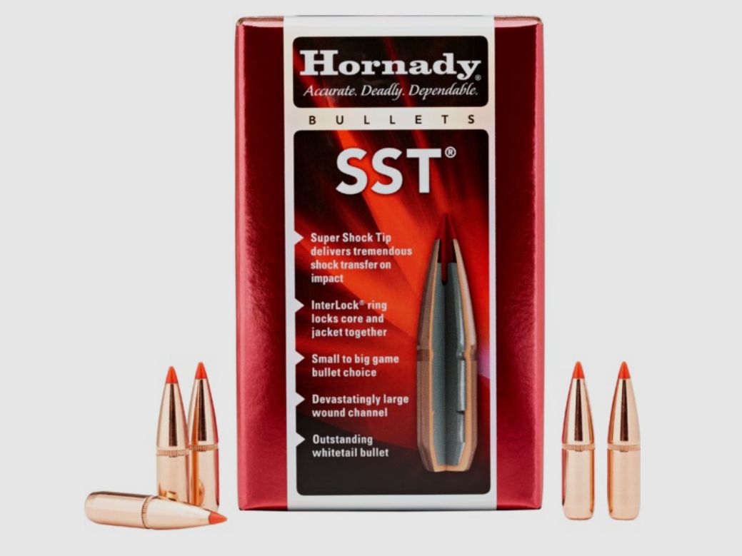 Hornady SST Bullets 6.5 mm/.264 in 123 Grain Item 26173