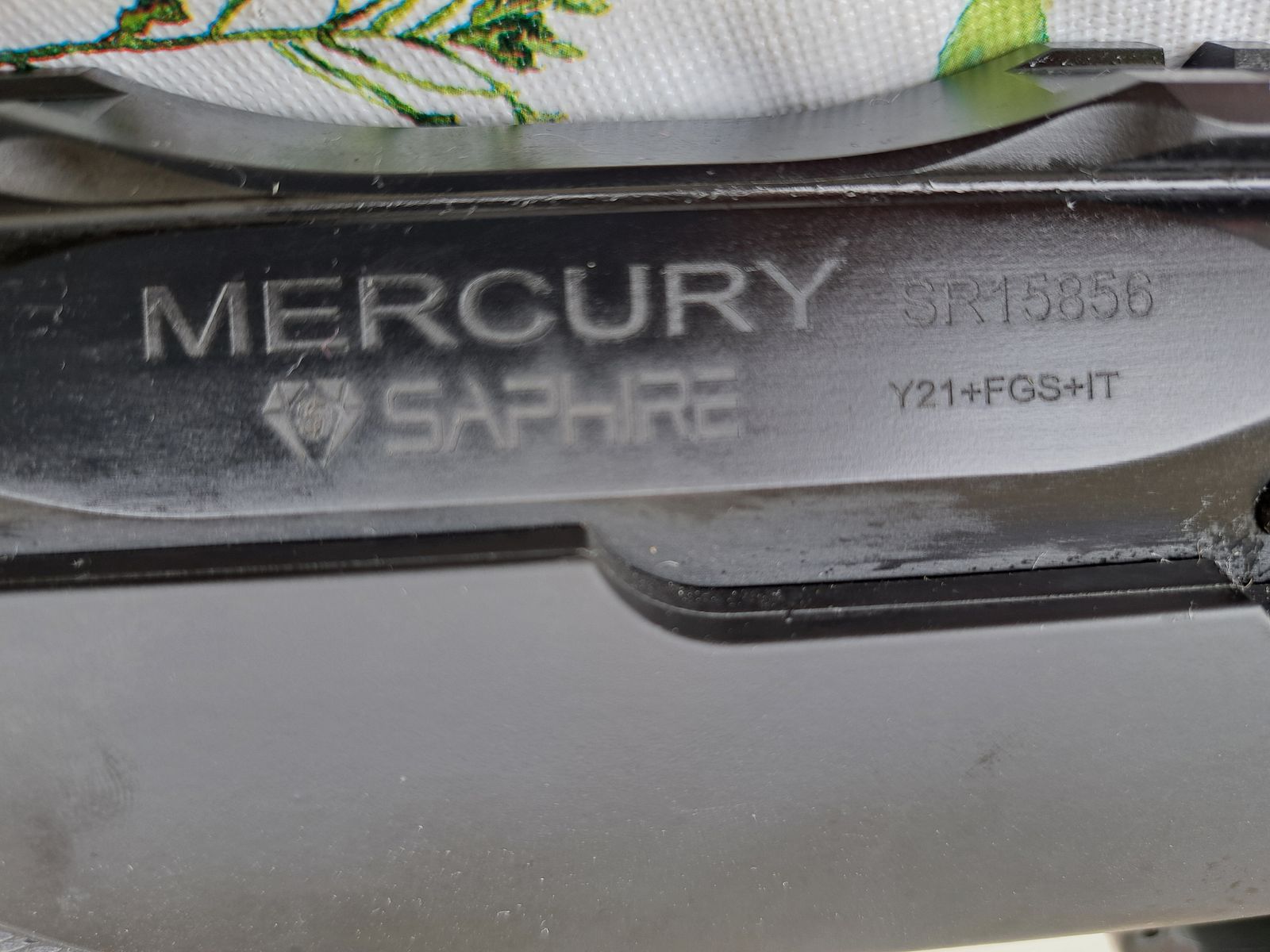 Mercury Saphire mit Schalldämpfer (Frey & Devik)