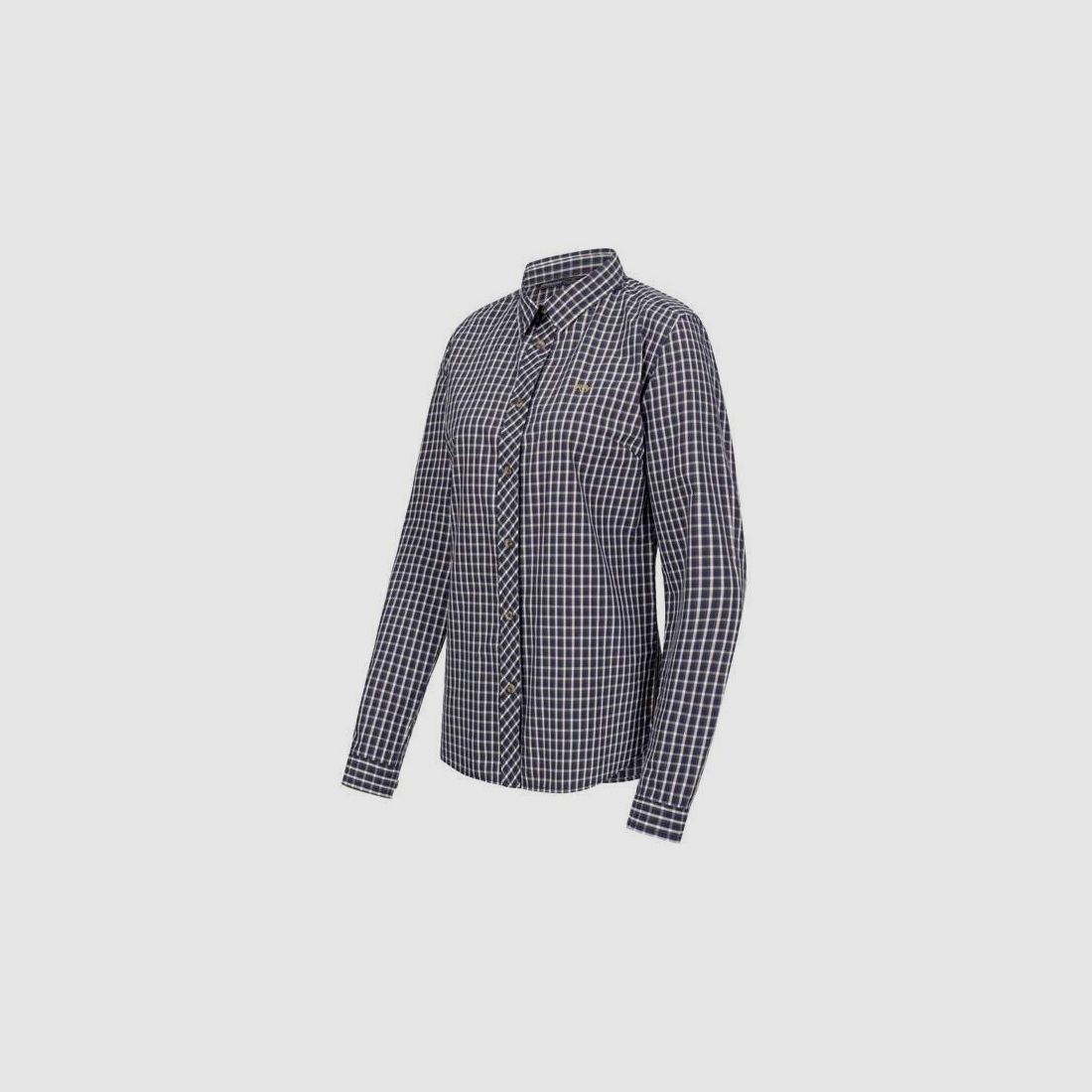 Blaser Bluse Juanita dunkelblau/weiß kariert 42