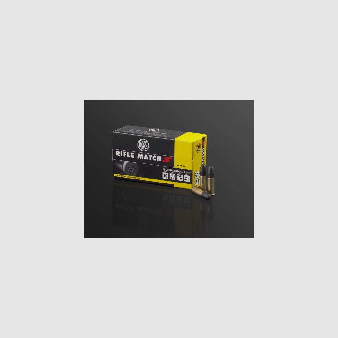 RWS Rifle Match S .22lfb Small Caliber Ammunition