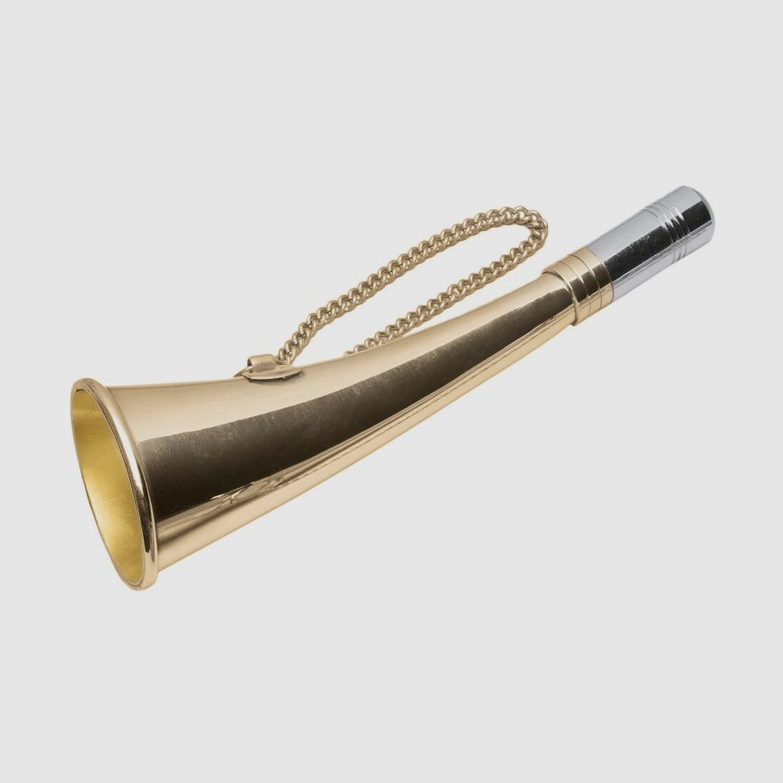 Signalhorn Messing blank – 15 cm