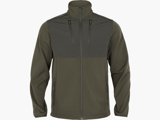 Chaqueta Softshell Escandinava Härkila para Hombre Willow Green/Shadow Brown - XXL