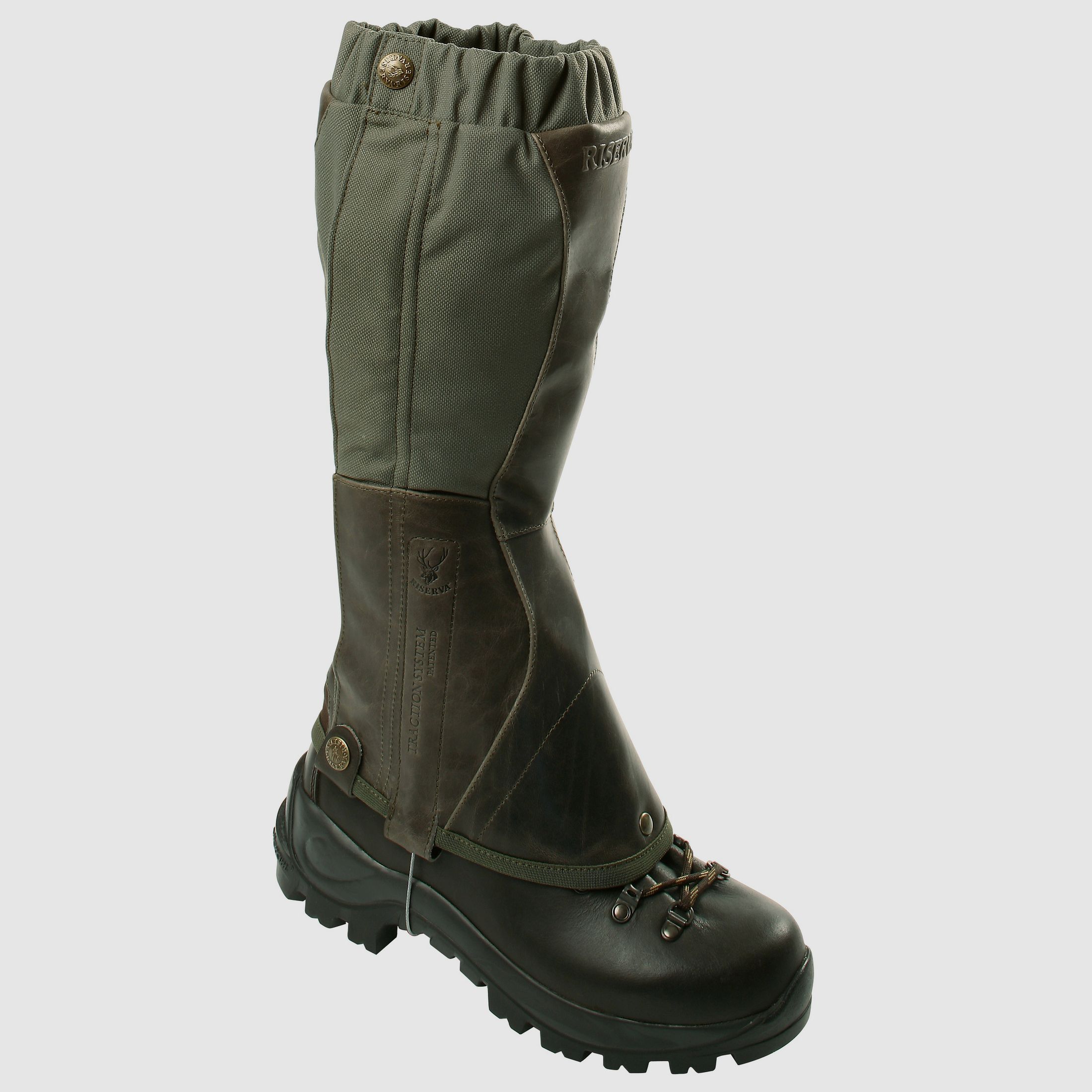 Riserva Gamaschen mit Leder und Cordura