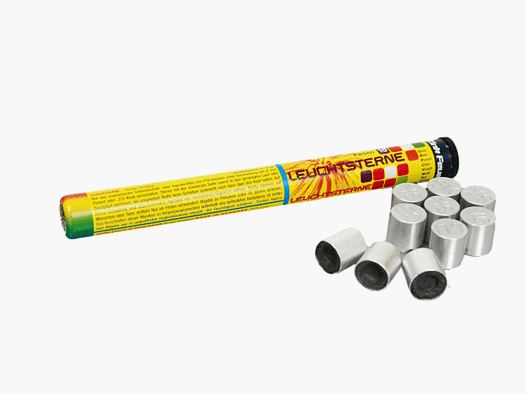 Zink Feuerwerk 10 Farben Signalsterne 10 Stk. 15 mm