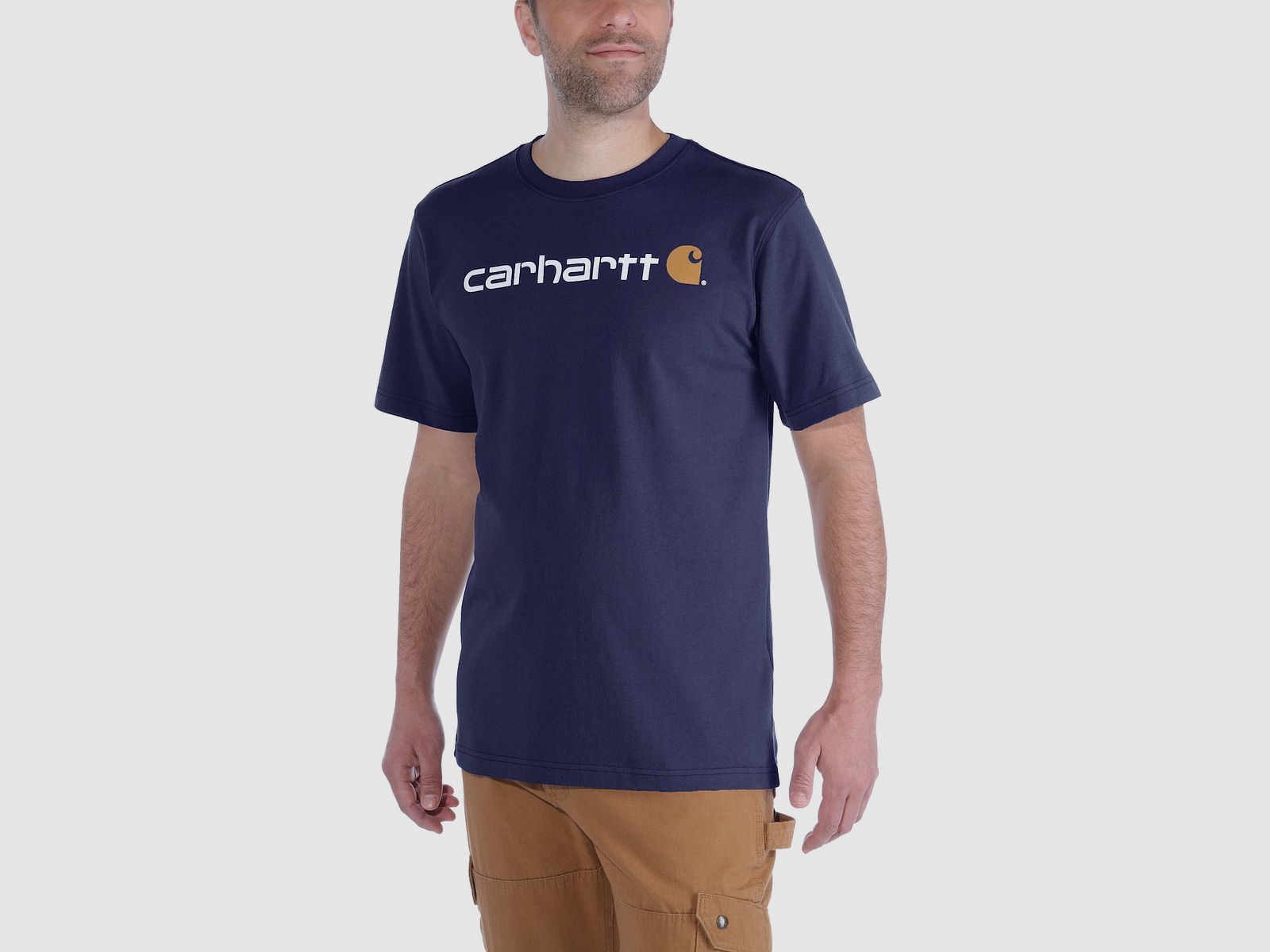 Carhartt Core T-Shirt Uomini Navy XXL