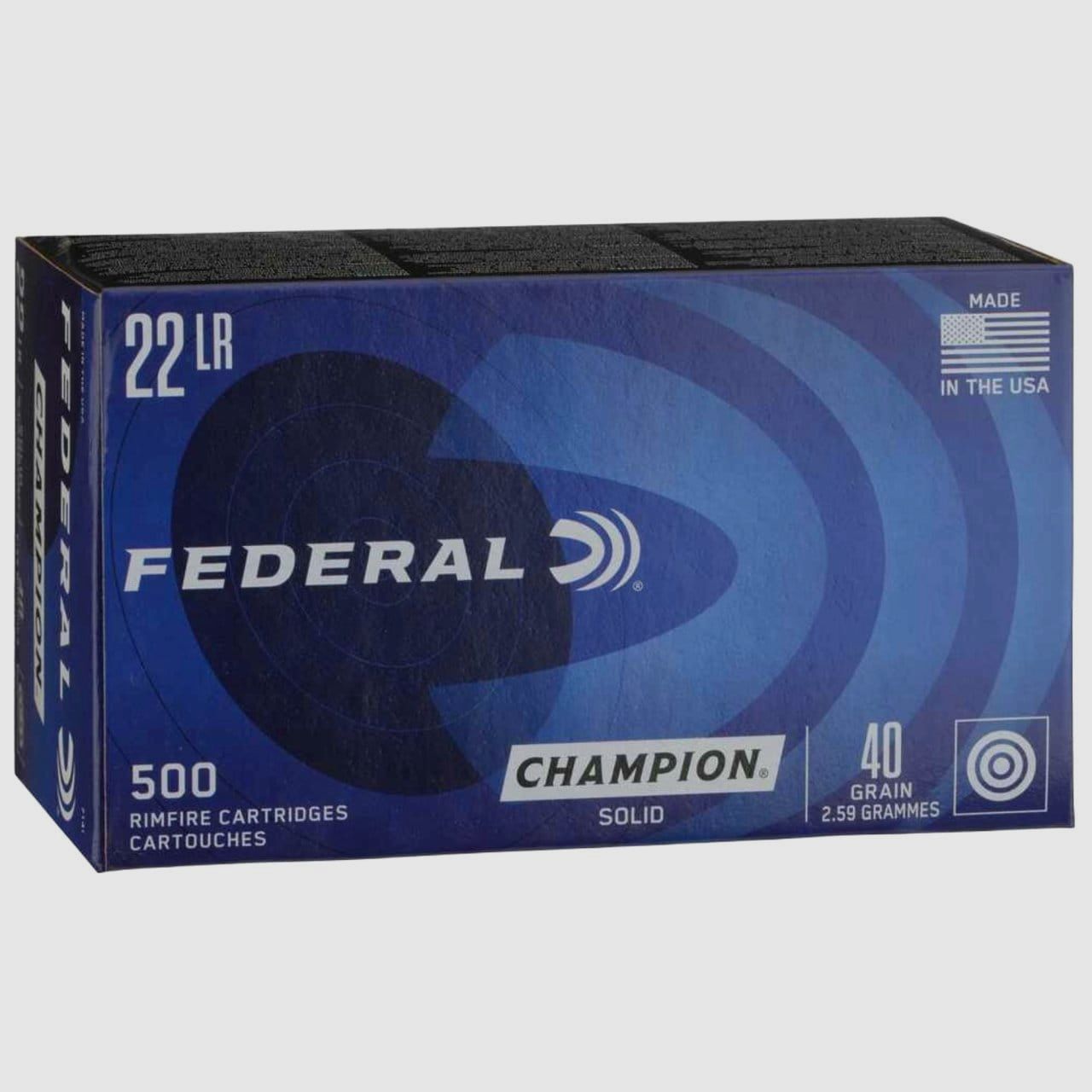 Federal .22 LR 40GR TARGET Champion SOLID 500 St.