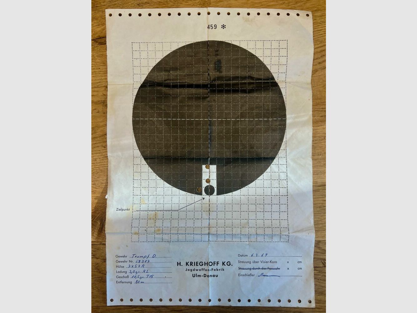 Krieghoff Trumpf mit Zeiss Diavari