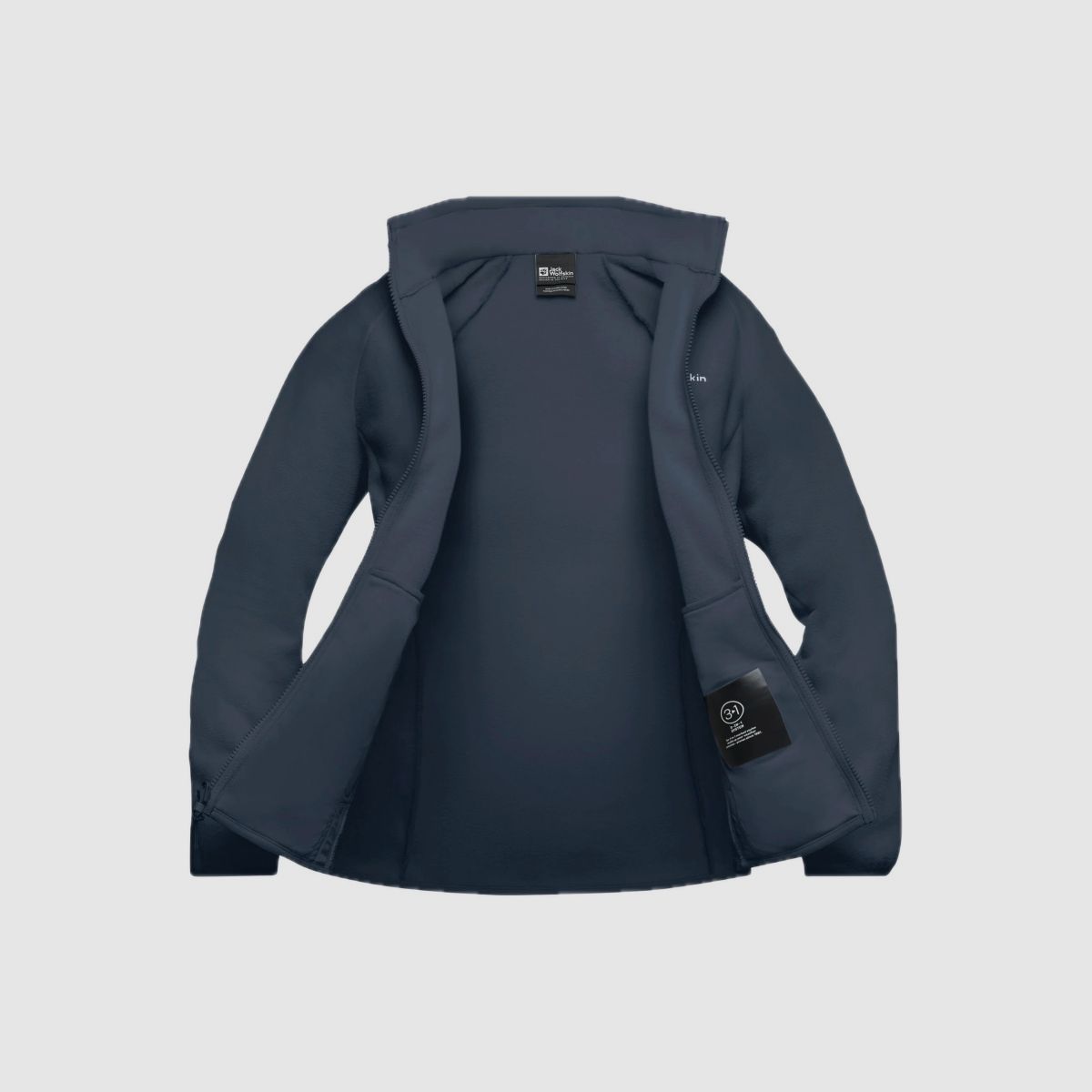JACK WOLFSKIN Moonrise Fz W Fleecejacke Damen Midnight Sky