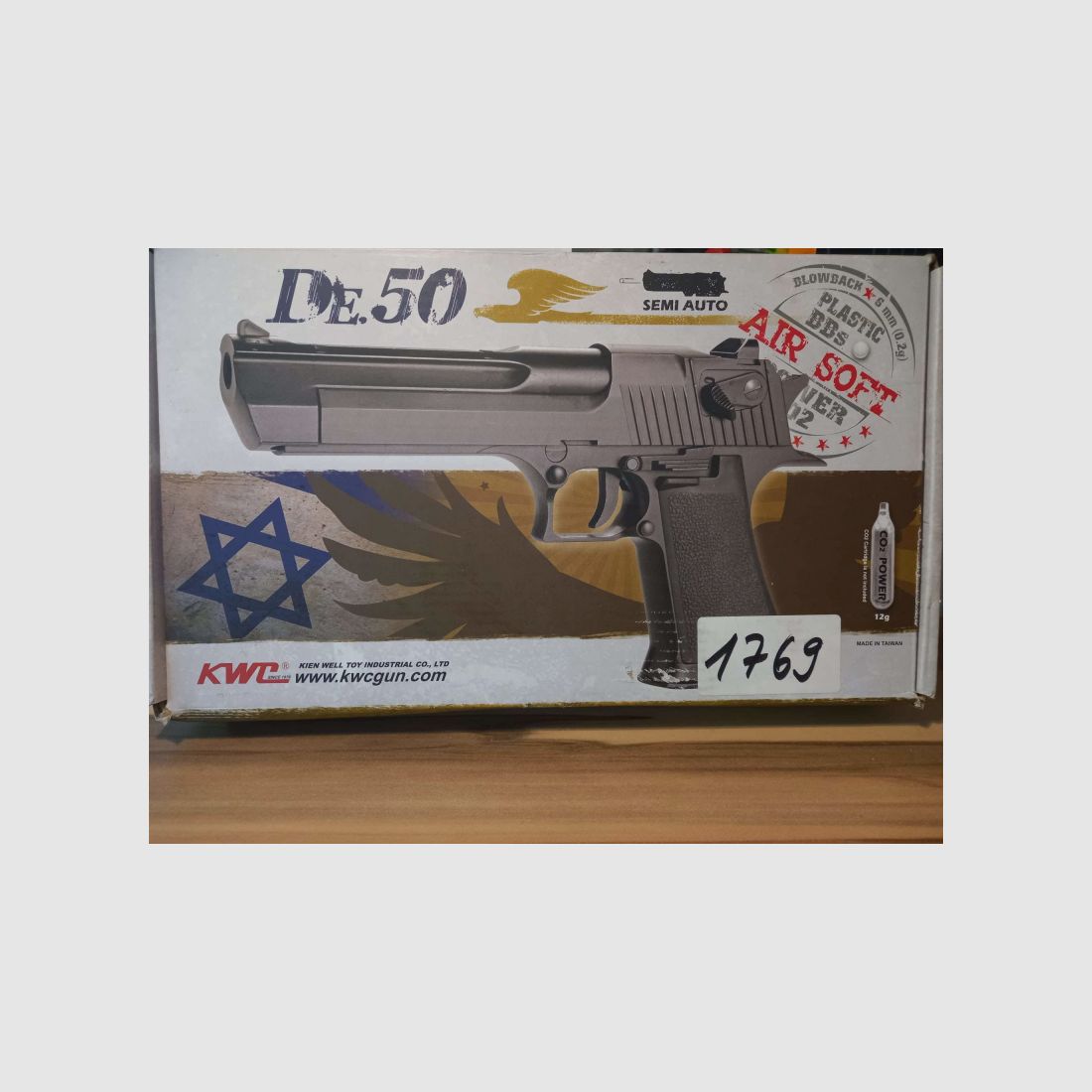 Desert Eagle .50AE - KWC - CO2BB - Airsoft