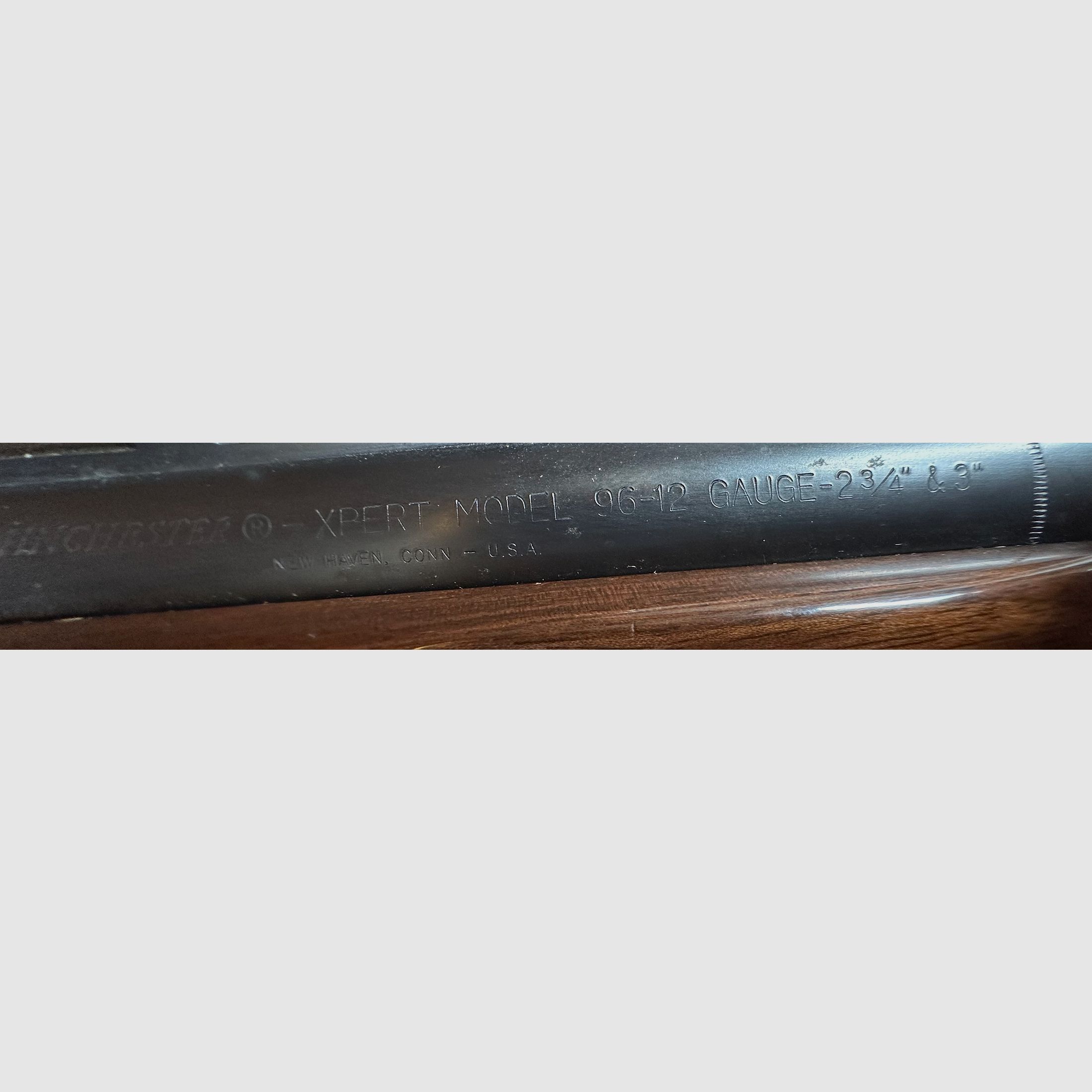 Bockdoppelflinte   12/70  Winchester XPERT MODEL 96-12  GAUGE  2     3/ 4   & 3