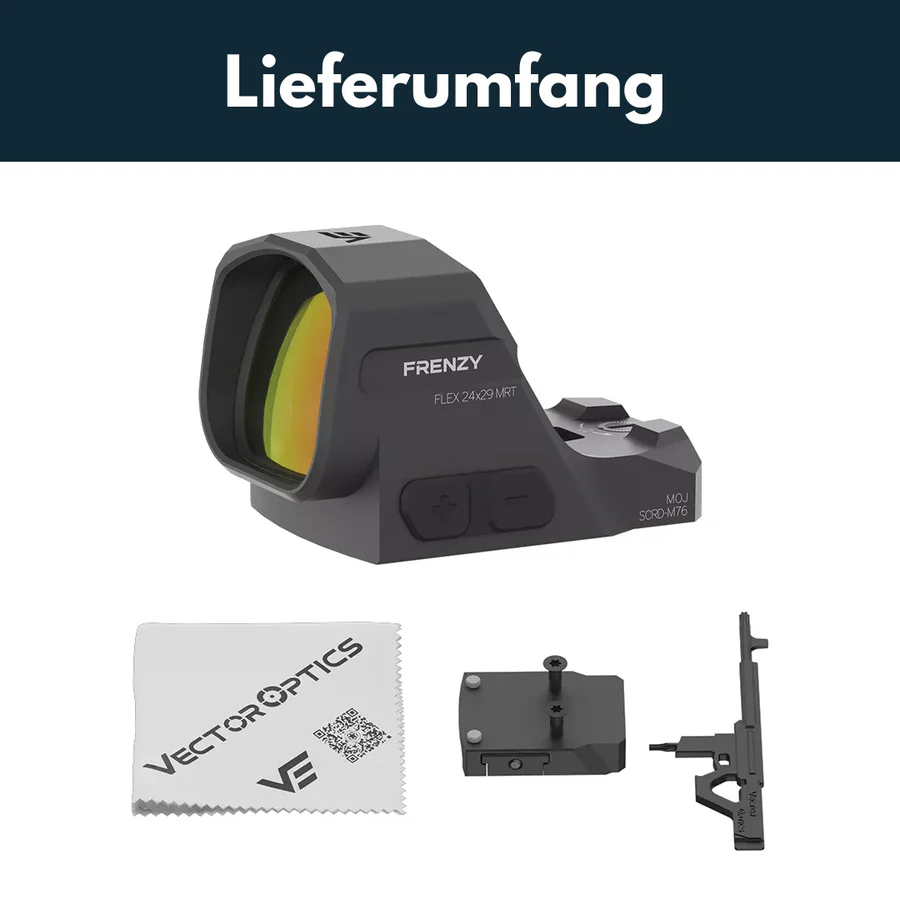 Vector Optics – SCRD-M76 / Frenzy FLEX 1x24x29 GenII / Multi Reticle, Bild 3 von 9