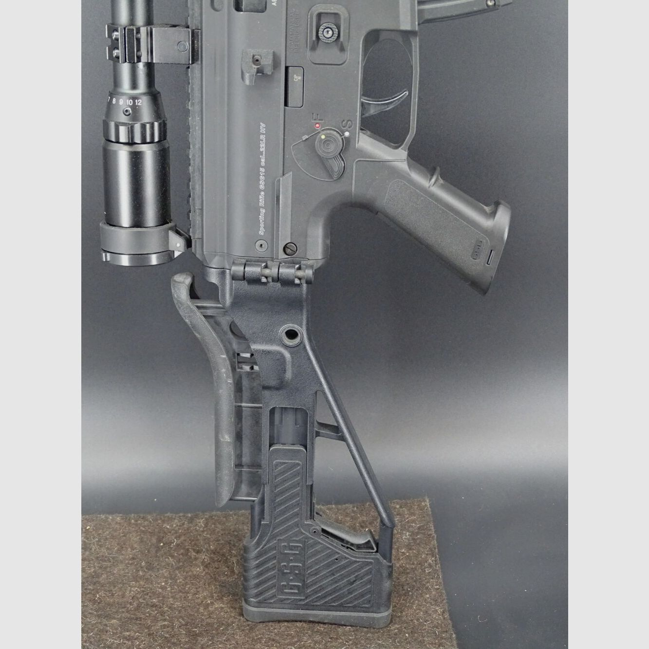 GSG 15 Sport kaliber .22lr met richtkijker 3-12x40 15