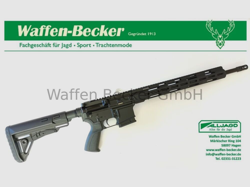 Messerschmitt (Waffen Schumacher) Messerschmitt AR15 Kal. .223Rem. 18"-Lauf, black