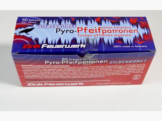ZINK Pyro Pfeiffer Silberkomet Kal. 15mm