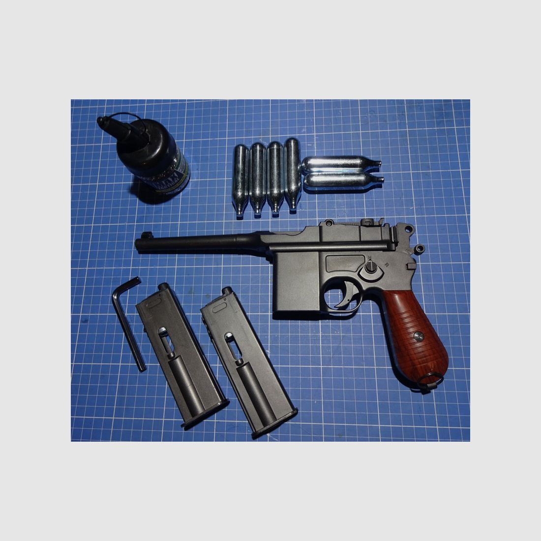 Pistole C96 - CO2 - .177 / 4,5 mm BB , Bild 1 von 6