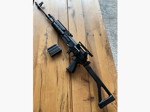 Zastava M2010 .308 + Adapterschiene und 1 Magazin, wenig geschossen