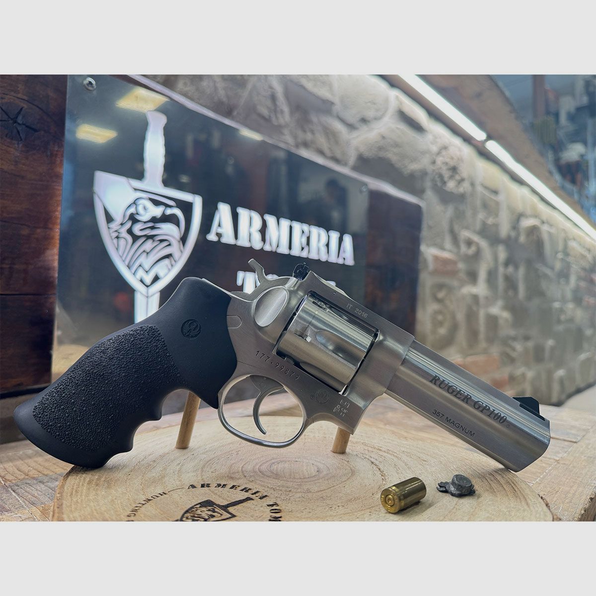 GEBRAUCHT – REVOLVER – RUGER MOD. GP100 4" Kal. 357 Mag., Bild 4 von 6