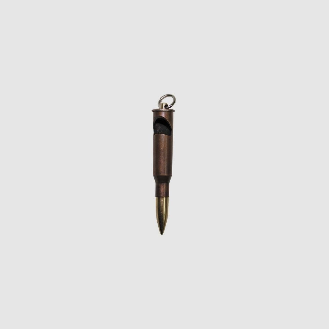 Anhänger-Patrone, "Mosin", Messing, mit Flaschenöffner