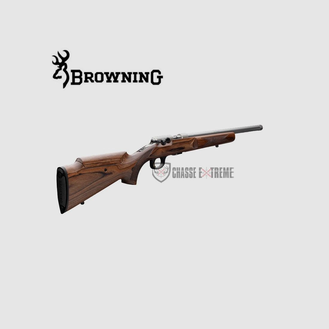 BROWNING T-Bolt Rifle Brown Laminated Adjustable Stainless 16.5", image 3 of 6