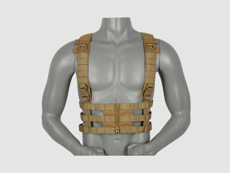Skeletal Chest Rig - Coyote [8FIELDS]
