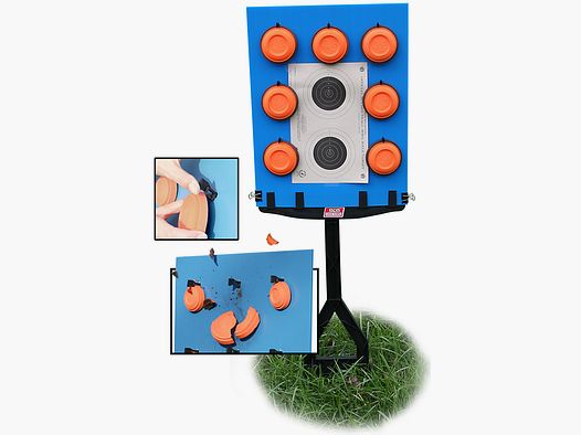 MTM Zielscheibenständer 3in1 JMTBB blau/schwarz