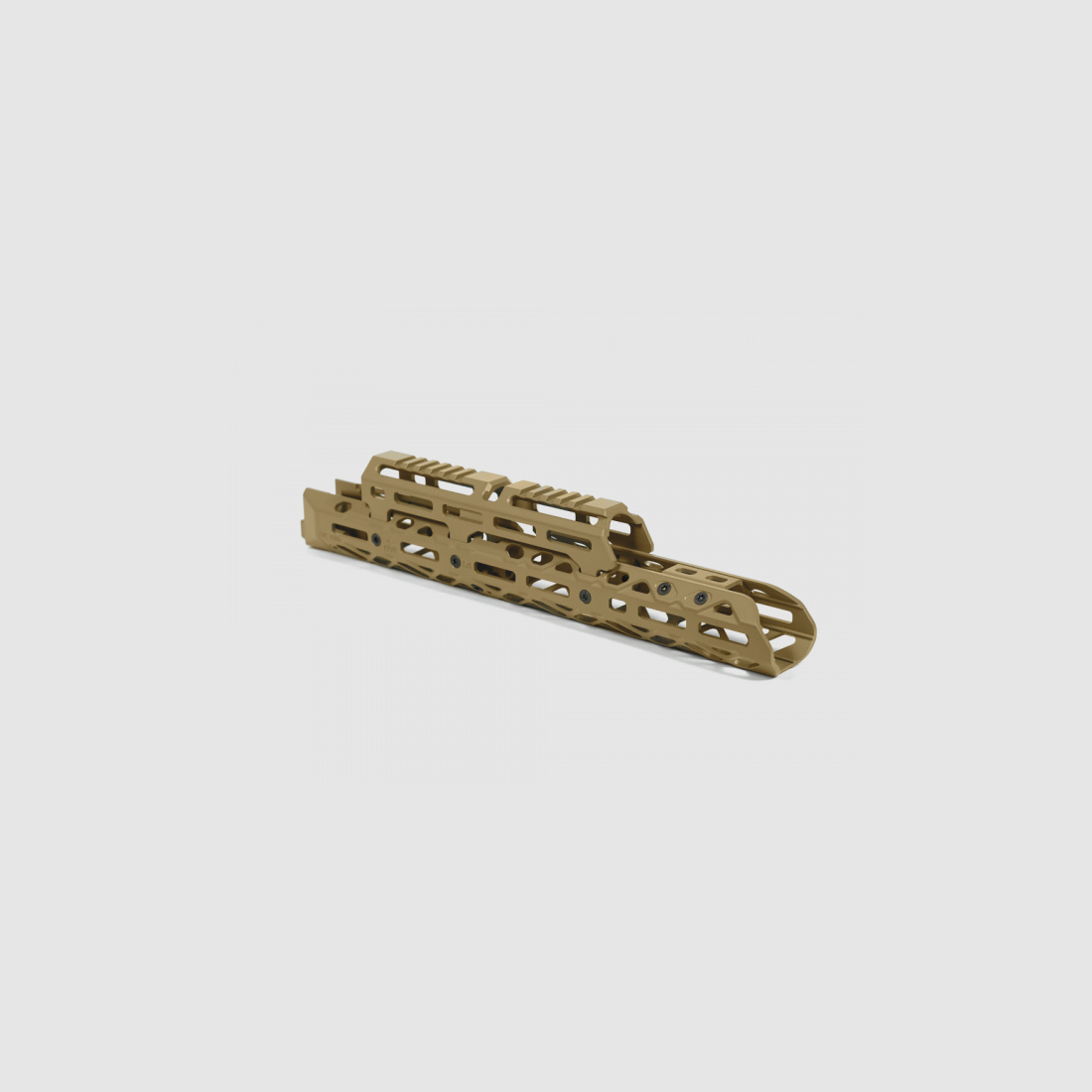 KPYK Langer AK M-LOK Handschutz mit langem Gasrohrcover CRC 1U004B Coyote Tan
