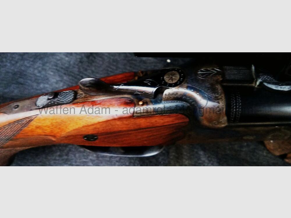 Merkel Drilling mit Hensoldt 7*42Abs1, Bild 2 von 9