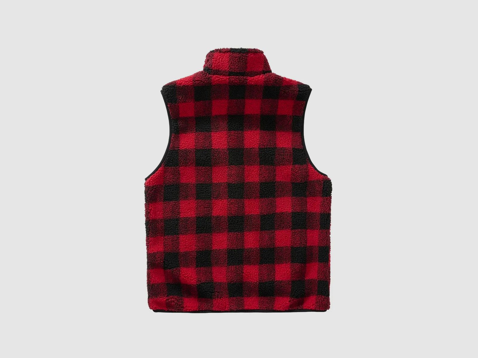 Brandit Brandit Jacke Teddyfleece Vest rot schwarz