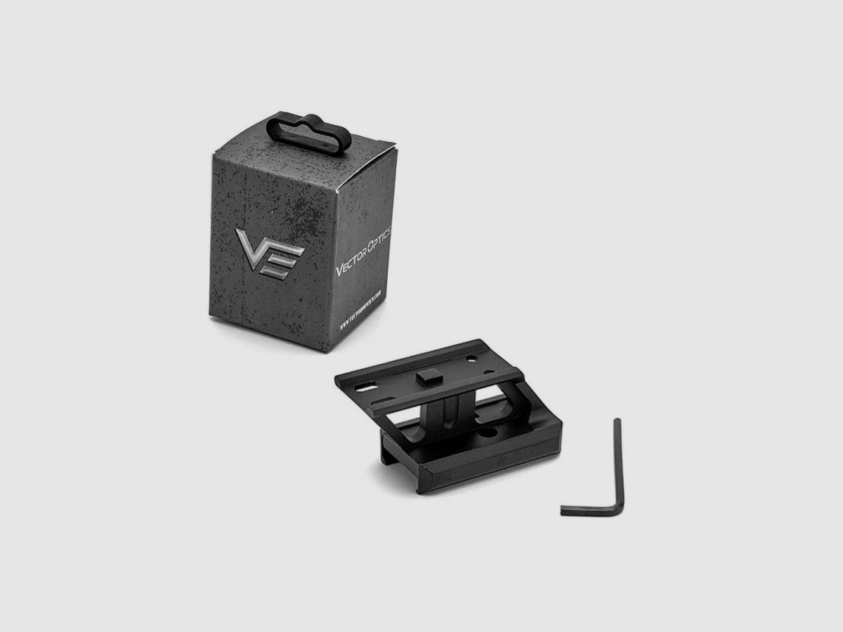 Vector Optics MAV-P10 1,0" Profil Cantilever Picatinny Riser Mount, zdjęcie 2 z 3