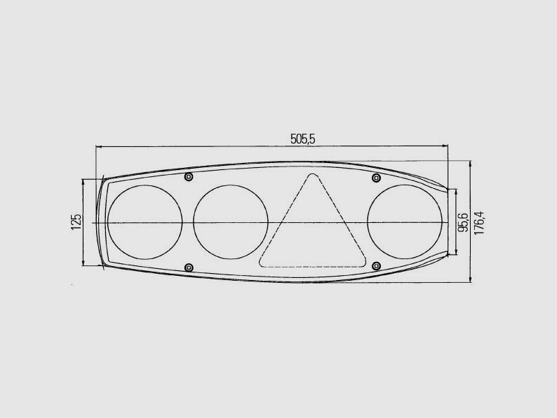 Luce Laterale Caraluna II Plus per Caravans, Sinistra, immagine 4 di 4