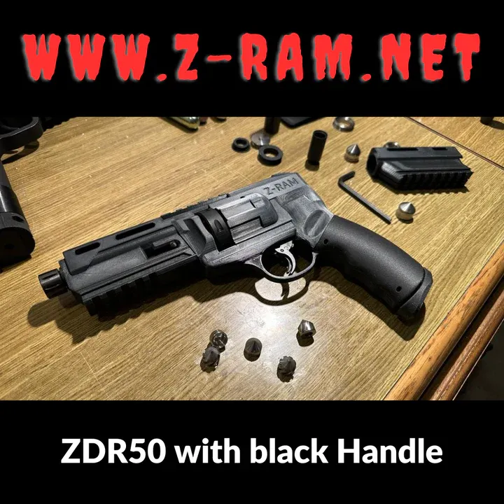 Z-RAM CUSTOM BLACK ZDR50 KOMPLETNY ZESTAW DLA HDR50 (34 DŻULY 12G CO2), zdjęcie 7 z 9