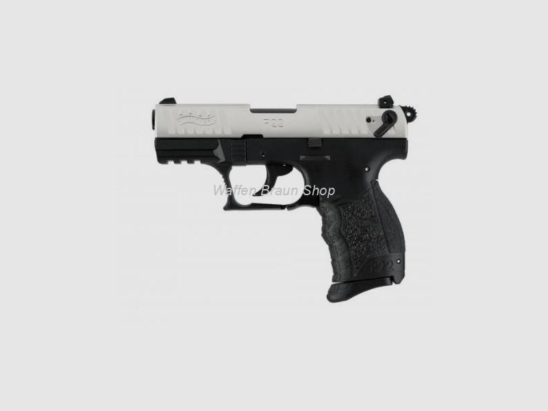 Walther P22Q 9 mm P.A.K., Nickel Finish