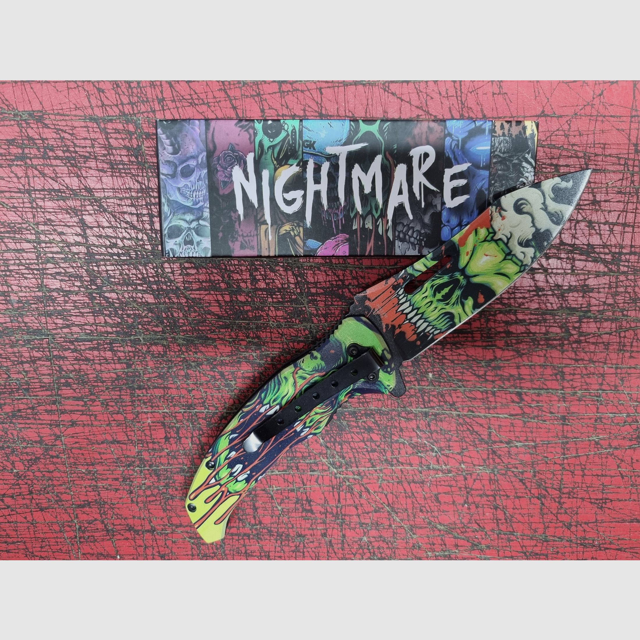 Taschenmesser Zombi Design Nightmare