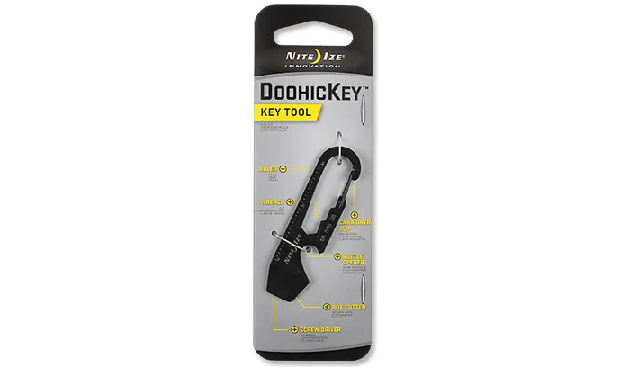 Brelok Nite Ize DoohicKey Key-Tool - Czarny - KMT-01-R3