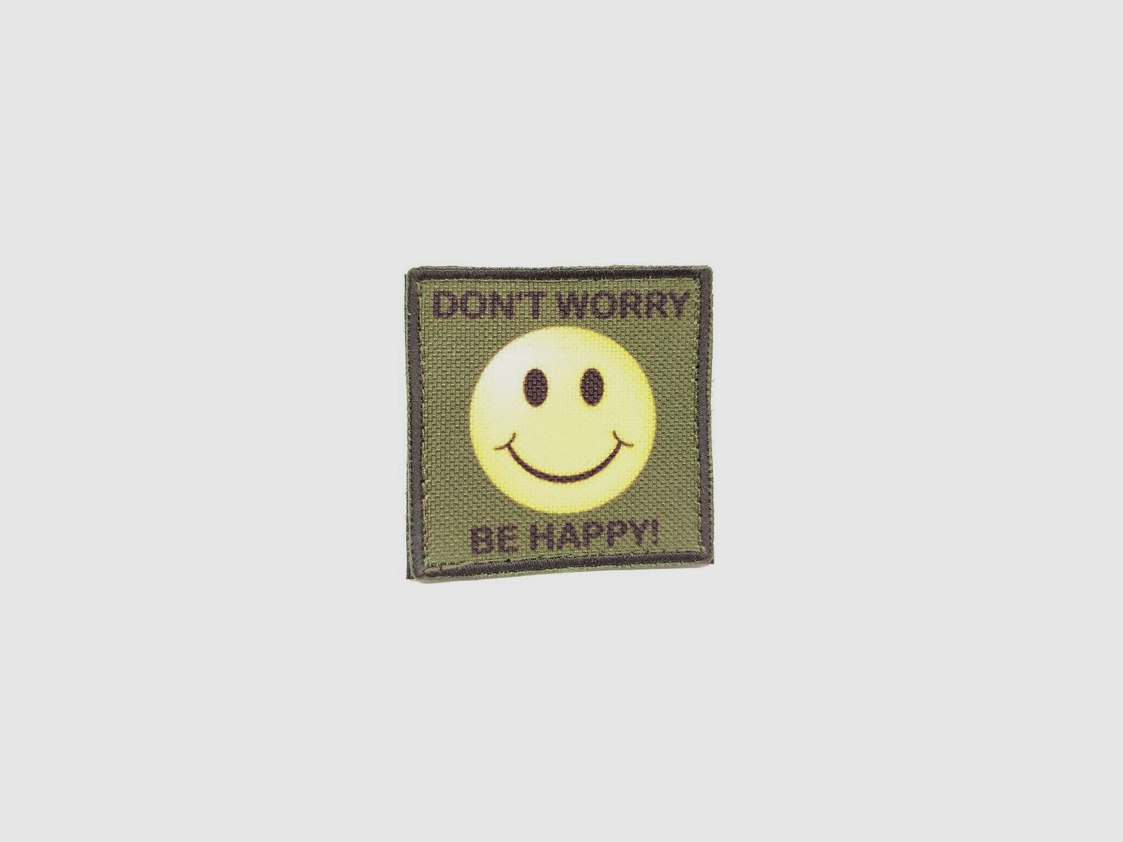 "BE HAPPY"-Patch