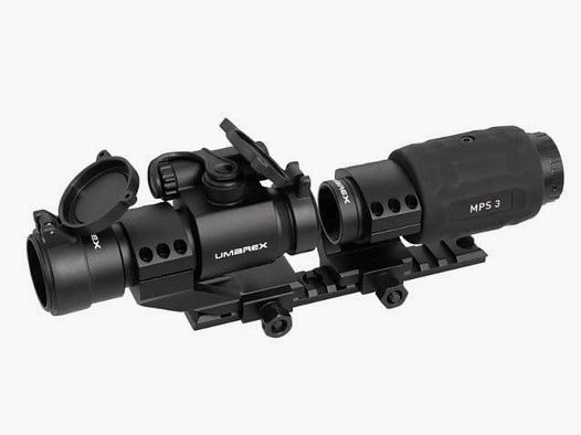 Umarex MPS 3 roodpuntvizier met PS22 vergrootglas