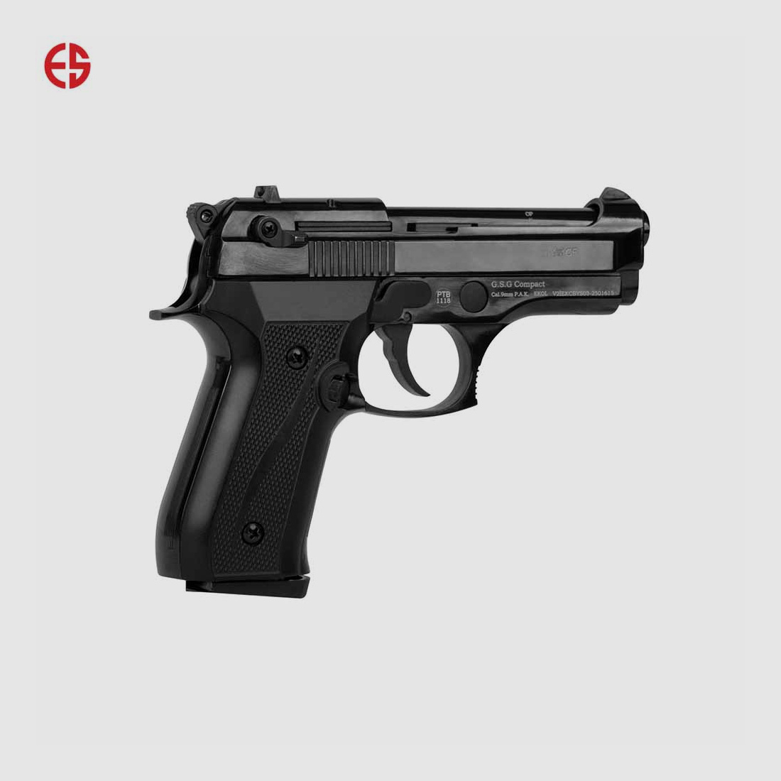 EKOL FIRAT COMPACT 9mm P.A.K. nero