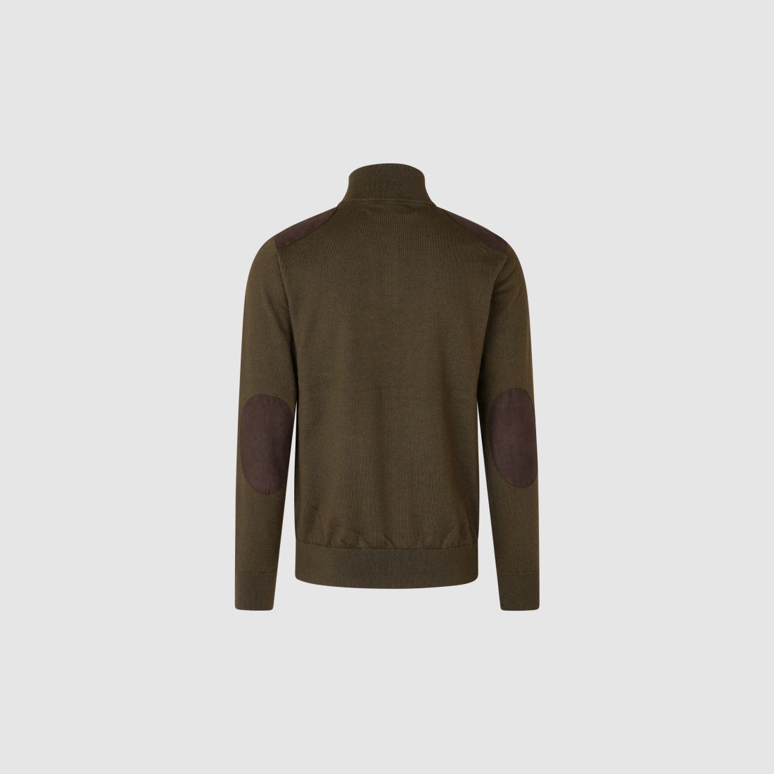 Jersey de caza para hombre Seeland Pine Half Zip de lana merina, verde, imagen 2 de 4