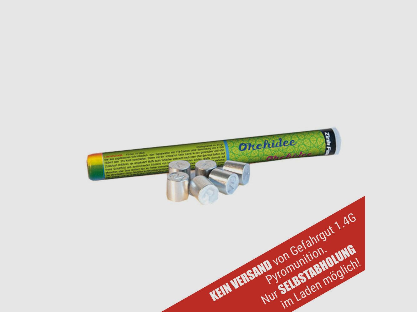 Zink Zink Orchidee 15mm