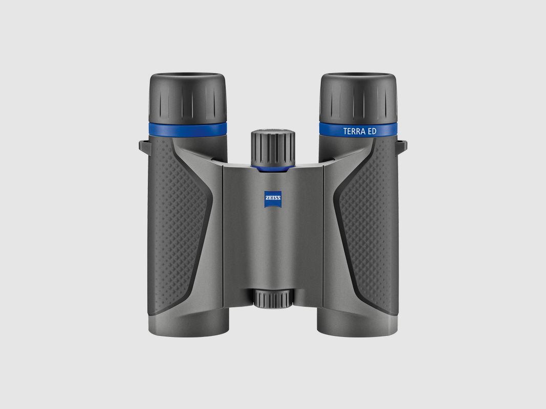 Zeiss Fernglas Terra ED Pocket 10 x 25 Grau-Schwarz