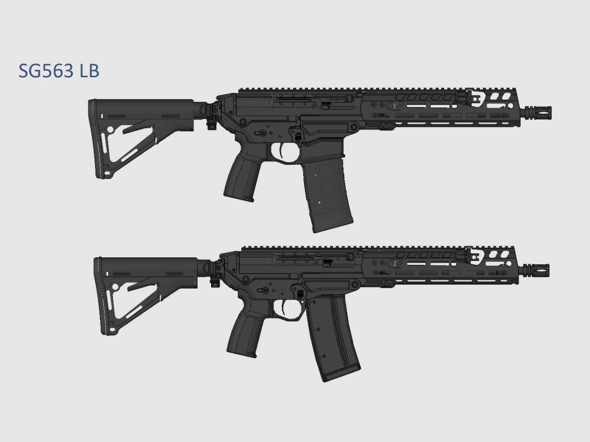 SIG SAUER SG563 LB SPORT - .223 Remington - UVP: 5.009,90 €