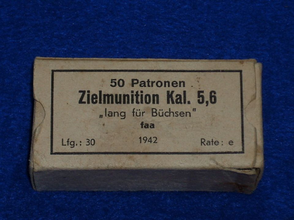 Cal. 5.6 target ammunition
