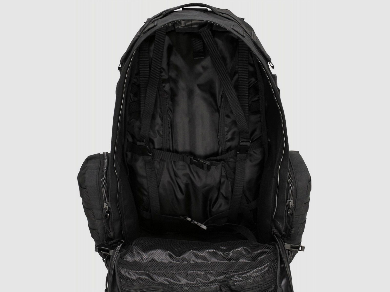 MFH Rucksack Tactical-Modular 45 Liter Schwarz