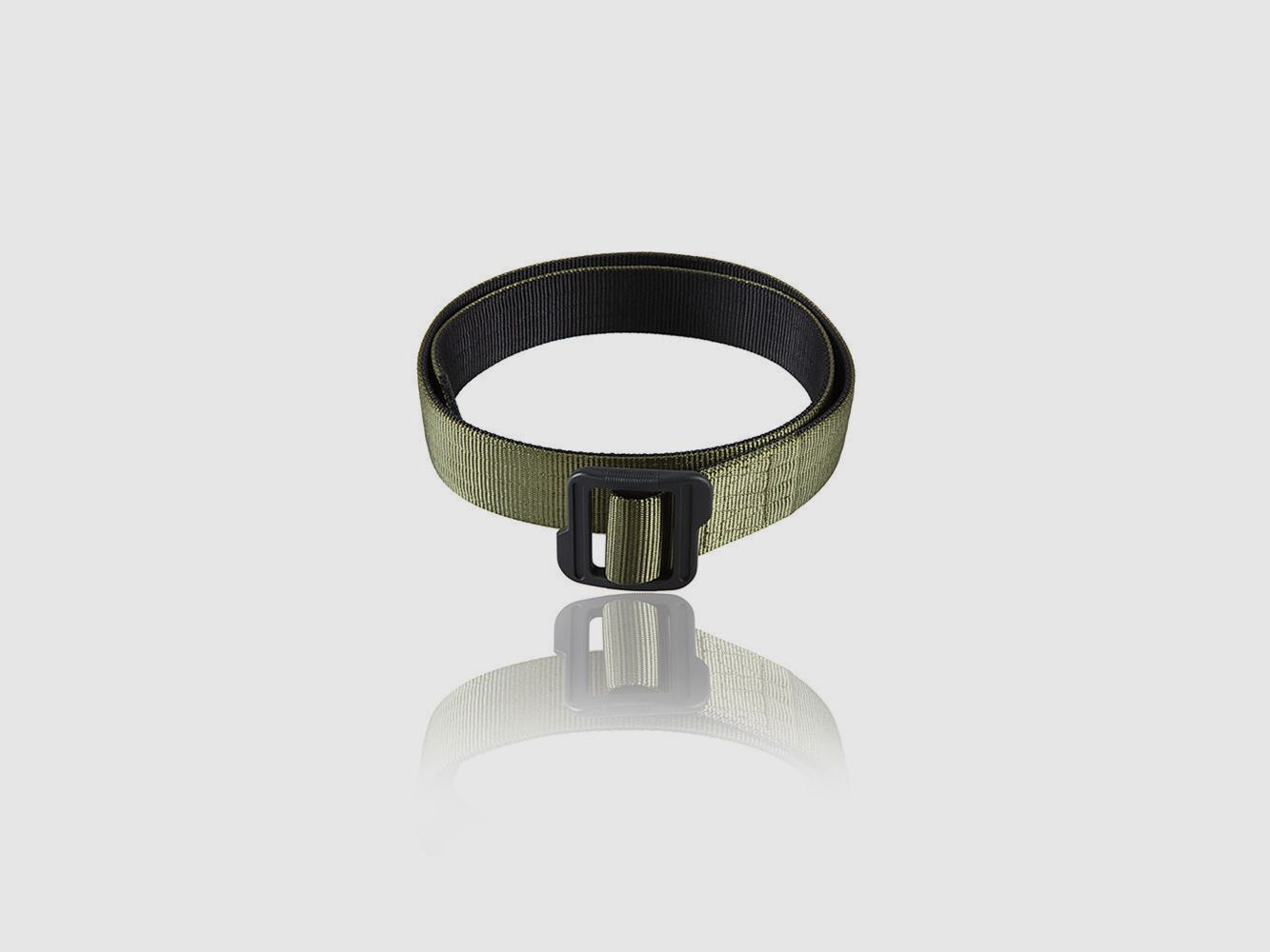 Cytac Tactical Duty Belt 1,5 Zoll Double Layer Größe S, Farbe OD Green