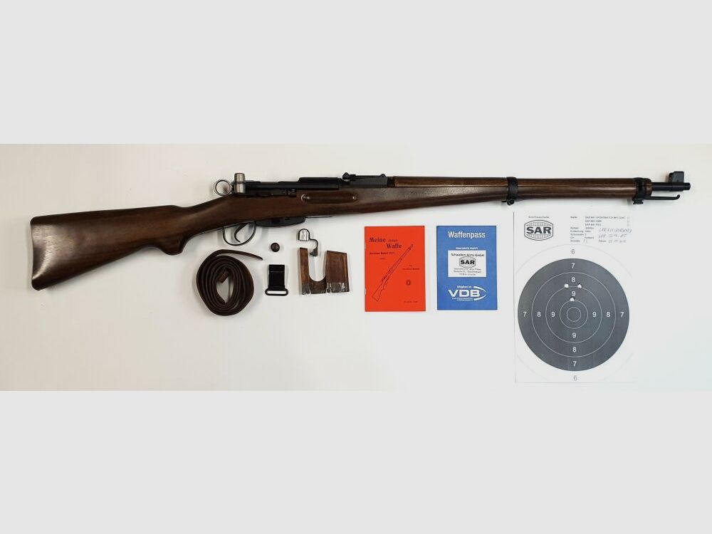 Schwaben Arms GmbH - Nueva producción - Rifle de repetición SAR K31 SPORTMATCH en calibre 308win. similar al suizo K31